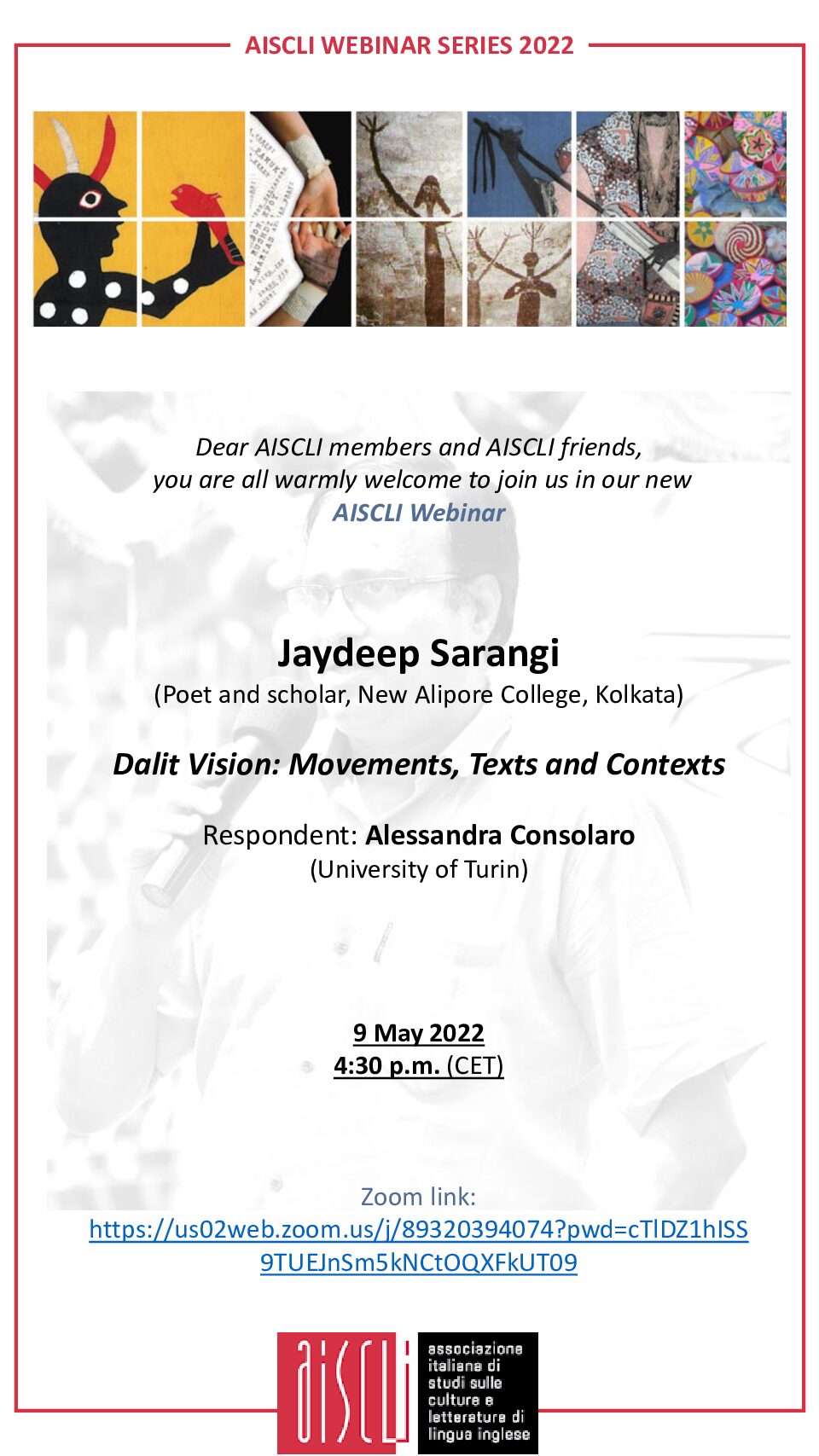 AISCLI WEBINAR SERIES 2022: Jaydeep Sarangy